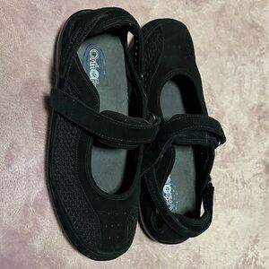 Orthogeet Black Velcro Sandals- Sz 9.5